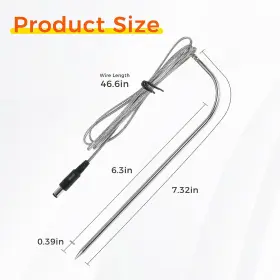 Rt-mtprb MOOTVGOO Pack Temperature Meat Probe Rec Recteq Wood #2