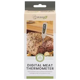 44017SPALB MR. BAR-B-Q Digital Meat Thermometer Steel Cover
