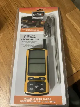 94334BJGD MR. BAR-B-Q Wireless Dual Meat Thermometer
