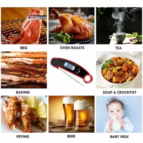 822361297758 NESCOPE Digital Meat Thermometer Waterproof Food #3
