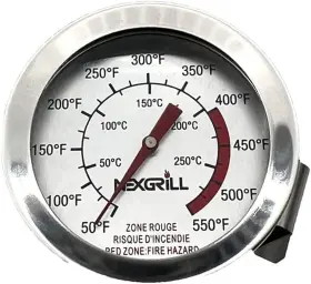 660-0009 NEXGRILL Thermometer Steel Pot Clip