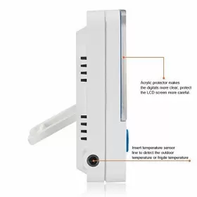 614134699513 NITHING Fridge Freezer Thermometer Memory High #3