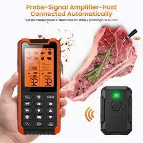 744760016030 NOEIIT Wireless Meat Thermometer Probes Digital #2