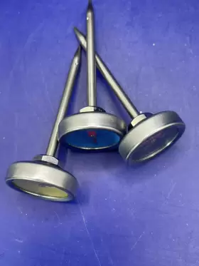 5984 NORPRO Mini Steak Thermometers Steel Set Grill Oven Pan #2