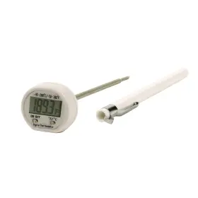 5986 NORPRO Digital Thermometer Steel Probe Lcd Display