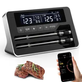 BQ50-2 NOWOW Meat Thermometer Wireless Probes Bluetooth Wit