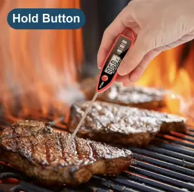 601549052316 NSI Meat Thermometer Digital Lcd Cooking Bbq #2
