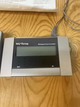 NU-701 NU TEMP Wireless Food Thermometer Transmitter Remote #2