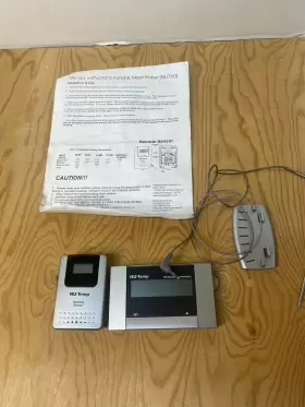 NU-701 NU TEMP Wireless Food Thermometer Transmitter Remote #3