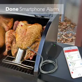 PWIRBBQ40.5 NUTRICHEF Smart Bluetooth Grill Thermometer Alarm #3