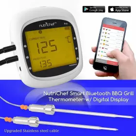 AZPWIRBBQ80 NUTRICHEF Wireless Bluetooth Bbq Digital Sma #3
