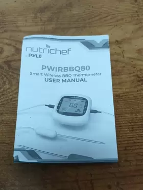 PWIRBBQ80 NUTRICHEF Smart Bluetooth Bbq Grill Thermometer #2