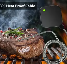 PWIRBBQ90 NUTRICHEF Grill Bbq Meat Thermometer Digital #3