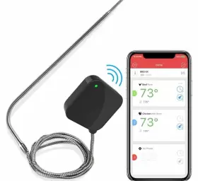 PWIRBBQ90 NUTRICHEF Grill Bbq Meat Thermometer Digital