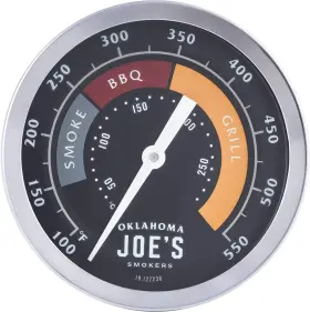 B07B944L7W OKLAHOMA JOES Smoker Temperature Gauge Accurate