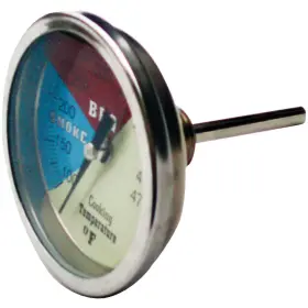 BT-2 OLD SMOKEY PRODUCTS Analog Steel Temperature Gauge