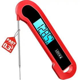 FM153-RED ONFIKY Sec Meat Thermometer Digital Cooking Food