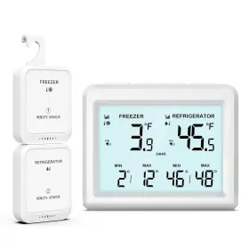 744110868302 OQIMAX Digital Refrigerator Thermometer Lcd Wi