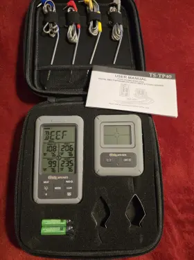 TS-TP40 OREILLY AUTO PARTS Digital Bbq Thermometer Timer