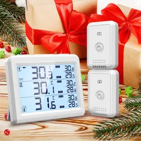 767421459137 ORIA Refrigerator Thermometer Wireless Digital #2