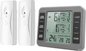 B095HC2J2R ORIA Refrigerator Thermometer Wireless Digital