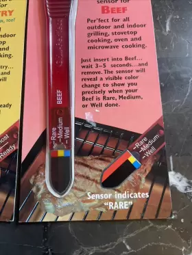 085628150924 OSCARWARE Grill Fect Changing Thermometer Beef #3