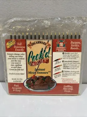 091221980028 OSCARWARE Cookftd Right Disposable Meat Sensors