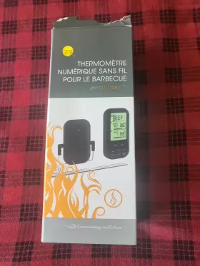 76637 OUTSET Digital Wireless Dual Probe Bbq Thermometer #2