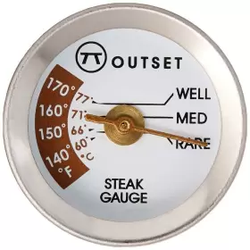 876824005091 OUTSET Steak Thermometers Metallic #3