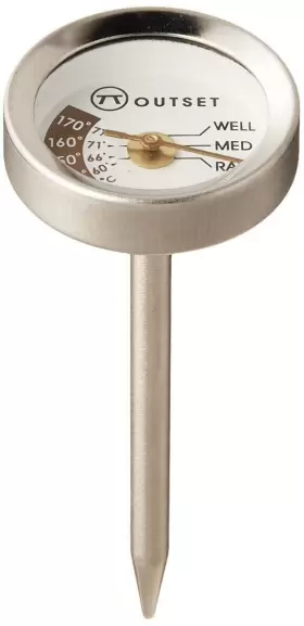 876824005091 OUTSET Steak Thermometers Metallic