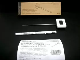 2242 PAMPERED CHEF Digital Pocket Thermometer Box