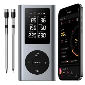 767461491531 PANECEIA Meat Thermometer Digital Wireless