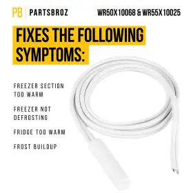 051791995730 PARTSBROZ Defrost Thermostat Temperature Sensor #3