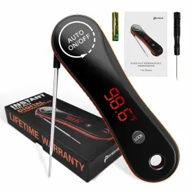 MT180 PAYSEAN Digital Meat Thermometer Auto Rotating Bac