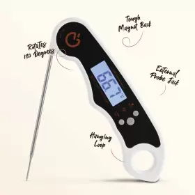 810087041298 PEACH STREET Rapid Meat Thermometer Precise Food #3