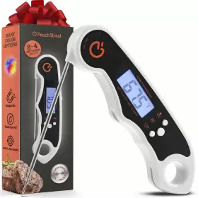 810087041298 PEACH STREET Rapid Meat Thermometer Precise Food