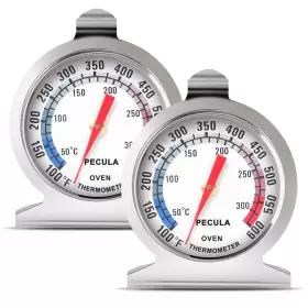 727380271614 PECULA Oven Thermometer Pack Grill Chef Smoker