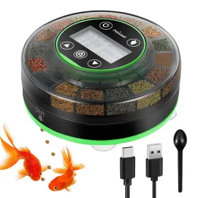 CY-109 PETBANK Automatic Fish Feeder Aquarium Precision Bet