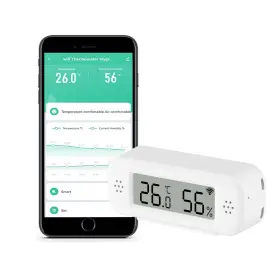 TH02PRO PHOVOLT Wifi Thermometer Hygrometer Smart Temperature