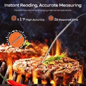 732133675830 PILITA Meat Thermometer Probe Digital Touchs #2