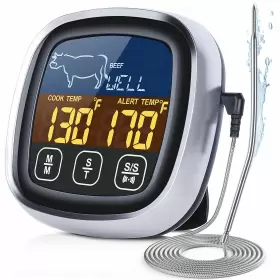 732133675830 PILITA Meat Thermometer Probe Digital Touchs
