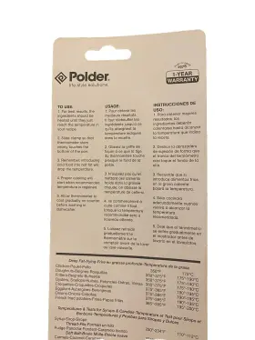 047188510556 POLDER Thermometer Classic Candy Clip #3