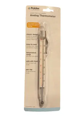 047188510556 POLDER Thermometer Classic Candy Clip