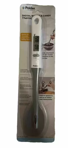 047188580900 POLDER Digital Baking Candy Thermometer