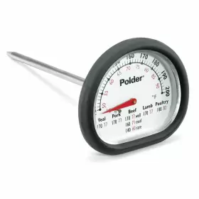 12454 POLDER Meat Thermometer Steel