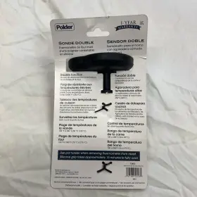 4718812453 POLDER Dual Sensor Oven Thermometer Silicone Grips #2