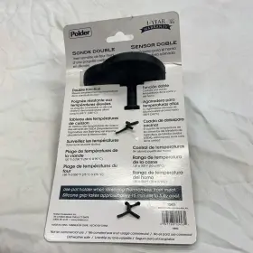 4718812453 POLDER Dual Sensor Oven Thermometer Silicone Grips #3