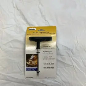 4718812453 POLDER Dual Sensor Oven Thermometer Silicone Grips