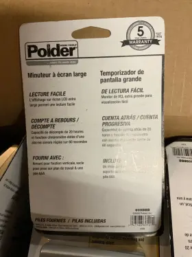 605BBB POLDER Digital Kitchen Timer #2