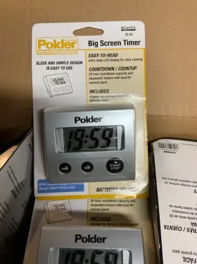 605BBB POLDER Digital Kitchen Timer